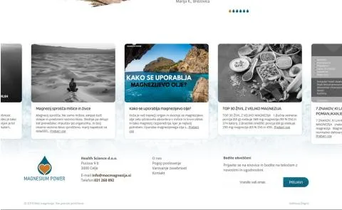 Magnezij in blog objave