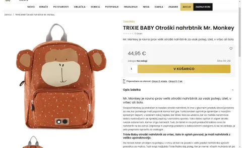product page