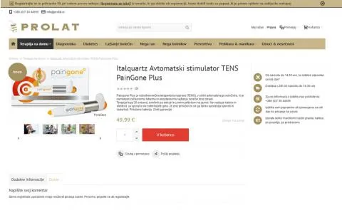 Prolat produktna stran
