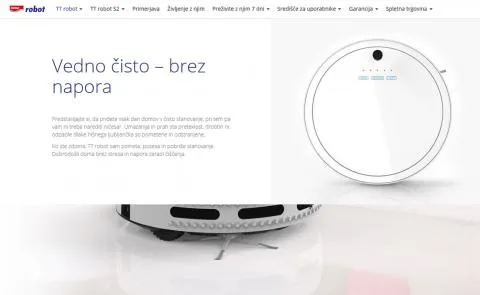 TipitopRobot predstavitvena stran artikla