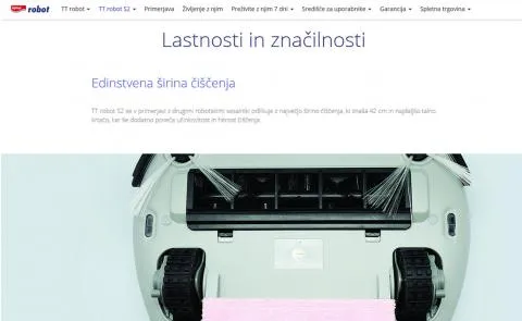 TipitopRobot predstavitvena stran