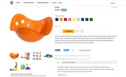 Napredna predstavitev artikla