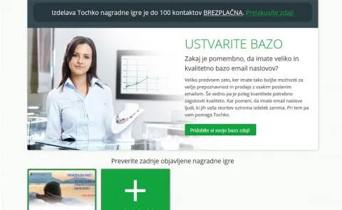 Tochko predstavitvena stran