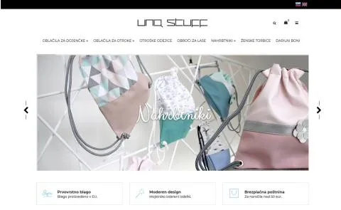 UNQstuff vstopna stran