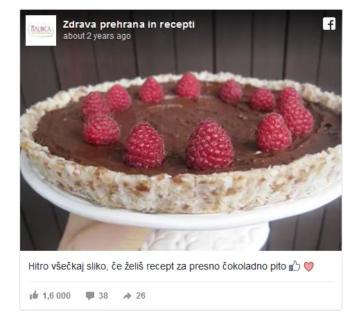 facebook objava