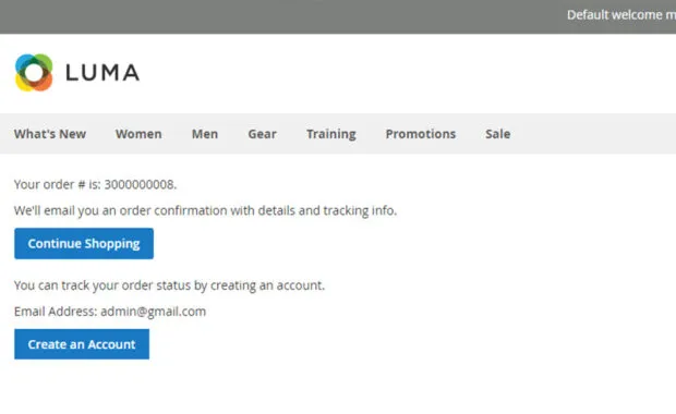 Zahvalna stran trgovine je lahko uspešno konverzijsko orodje