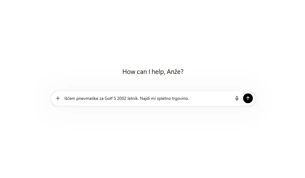 Optimizacija spletnih trgovin za AI iskanje
